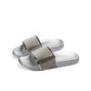 Pantuflas de moda transfronterizas Europa y Estados Unidos nuevo color de pedrería pantuflas de mujer suela gruesa cómodas para combinar con todo zapatos de playa al por mayor