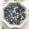 Pedra de Strass para Nail Art com Fundo Plano Cor Branca Fundo de Borracha Diamante Austríaco Imitação Vestido de Dança de Salão Doméstico Vestido de Casamento Vestido Latino Adesivo