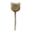 Paleta de Hierba Gatera para Limpiar Dientes y Masticar, Juguetes de Plumas de Gato para Autoplacer, Juguetes para Limpiar y Masticar Dientes