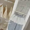 O Essencial de Outono e Inverno Le En Baby! Calça de Moletom Cinza Versátil e Fashionável com Cobertura para Fralda, Forrada com Veludo, Estilo Coreano, para Meninas, Outono e Inverno