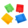 Vasos de Pigmento para Pintar de Niños de Jardín de Infancia Suministros de Arte para Estudiantes de Primaria Paleta de Plástico Tazón para Mezclar Colores Acuarela Gouache Plato para Porcionar
