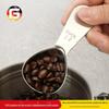 304 aço inoxidável colher de medição de café com balança grão de café em pó colher de medição de leite em pó doméstico colher de pesagem ferramenta de cozimento
