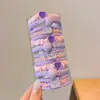 Elástico de Cabelo para Rabo de Cavalo Alto Alta Elasticidade e Borracha Durável Prendedor de Cabelo Feminino 2025 Novo Elegante Elástico de Cabelo de Verão Acessórios de Cabelo