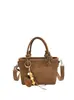 Bolso Cubo de Textura Tejida de Gama Alta de Nicho Moda Retro Bolso Cruzado Versátil Elegante de Moda Bolso Cubo para Llevar en la Mano