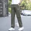 Calças Casuais Masculinas 2026 Novo Verão Finas Longas Roupa de Trabalho de Verão Esportivas Largas Retas para Homens
