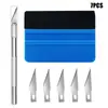 Kit de herramientas para película de coche transfronteriza herramienta para instalación de película de ventana de coche raspador de fieltro raspador de ventana de coche