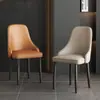 Cadeiras de jantar estilo nórdico, bancos de restaurante italianos de luxo leve com encostos, cadeiras de mesa de jantar, cadeiras para hotel e restaurante com encostos