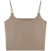 Sweet Girl's Ice Silk Beautiful Back Camisole Underwear Mulheres Pure Desire Teto Têxtil Backless Top Interno Mulheres
