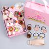 Set de Accesorios para el Cabello de Niña, Accesorios para el Cabello de Niña Pequeña, Pinzas para el Cabello de Niña, Goma Elástica para el Cabello de Alta Gama Estilo Coreano, Pinzas para el Cabello de Bebé Princesa