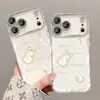 Funda de Teléfono Calabaza de Buena Suerte para Apple 17 Pro Max iPhone 15 con Pulsera, Diseño de Alto Valor para Niñas, Estuche Rígido para iPhone 14