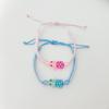 Pulsera de Moda Popular de Tortuga Pequeña de Dibujos Animados, Tejida a Mano en Dos Colores, para Mejores Amigas y Parejas, Más Vendida en Xiaohongshu