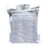 Uñas de cristal para decoración de uñas D10 No.. 120 piezas de molde de uñas de cristal a cuadros ovalados con mango sin soporte de papel extensión rápida