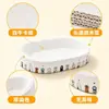 Rascador para gatos hecho de cartón blanco grueso, duradero y que no suelta pelusa, cuenco rascador para gatos resistente a los arañazos, tabla rascadora para gatos de charol, cama para gatos resistente a los arañazos