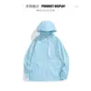 Ropa de Protección Solar para Mujer UPF50+ Seda Helada Fresca Transpirable Chaqueta Fabricante Directo Ligera Protección UV Ropa para la Piel