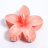 Presilha de Cabelo Flor de Frangipani Mais Vendida, Presilha de Garra para Cabelo, Presilha Tubarão, Tamanho Grande para Cabelos Grossos, Acessórios Populares, Joias Yiwu