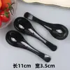 Venta directa del fabricante: Cucharas Desechables Engrosadas, Cucharas de Plástico Cristalino Empaquetadas Individualmente, Vajilla para Postre para Uso para Llevar