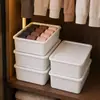 Caixa Organizadora de Roupa Íntima para Casa para Calcinhas, Meias, Sutiãs, Dormitório, Casa, Gaveta Compartimentada Tipo Três em Um Organizador Caixa Venda por Atacado