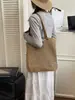 Bolso Tejido a Mano de Gran Capacidad para Mujer, Estilo Artístico y Rústico, Bolso de Paja Ligero Calado para Salidas de Primavera, Bolso de Malla