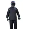 Traje de montar en motocicleta equipo para la lluvia conjunto de pantalones de lluvia ropa exterior para hombre mujer tipo dividido cuerpo completo anti-lluvia intensa estilo repartidor de comida