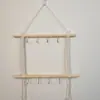 Bolsa Pendurada Fofa para Armazenamento de Blind Box, Porta-Objetos Tecido à Mão, Porta-Exibição de Parede, Decoração com Corda Pendurada para Casa e Dormitório de Estudante