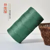 Fio de seda gelada, fita plana de algodão mercerizado e linho para almofadas tecidas à mão DIY, sapatos, chapéus de proteção solar primavera/verão e tecelagem de bolsas