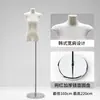 Nuevo Soporte de Exhibición Plano Estilo Coreano para Ropa de Mujer, Maniquí de Medio Cuerpo Plano para Escaparate de Tienda de Ropa