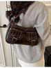 Bolso Cuadrado Pequeño de Alta Gama Transfronterizo 2025 Nuevo Bolso de Hombro de Moda Trendy Versión Coreana Ins Niche Sencillo Bolso de Axila para Mujeres