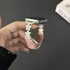 Adecuado para correa de cuero Xiaomi Mi Band 10 Pro con diseño de pentagrama, alto valor estético para niñas, compatible con Redmi 456
