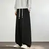 Personalizado/Pesado, Caimento Drapado, Cós Color-Block, Calça Jogger de Perna Reta, Unissex, Novo Estilo Outono, Caimento Solto, Malha Roxa, Casual, Esportivo