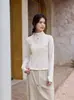 Modelo Nuevo 2026 UPF50+ Verano Hilo Original Fresco Ropa Protectora Solar para Mujer, Amigable con la Piel, Transpirable, Corte Ajustado, Ropa Versátil Protectora Solar 2111