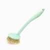 Cepillo Lavaplatos de Sisal Antiadherente para el Hogar Cepillo de Fibra Vegetal Cepillo para Limpiar Ollas de Arroz Olla Cepillo de Cocina Bola Larga de Alambre de Acero