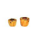 Funda de Bolsa para Maceta Flor Dorada Año Naranja Tela Dorada Flores de Año Nuevo Cubierta para Maceta de Navidad Cubierta para Maceta de Planta Verde Festival de Apertura
