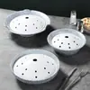 Restaurante de Hot Pot Estilo Montanha Placa com Gelo Seco Padrão Pedra Tripa de Boi Prato de Intestino de Pato Prato de Acompanhamento Artístico Louça de Melamina Uso Comercial