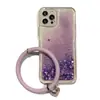 Funda para Teléfono Samsung Note20 Arena Líquida S26 Plus, Anillo de Mano de Silicona S25 Estilo de Mujer Moderno Fe Cobertura Total Brillo
