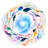 Pegatinas de compra directa transfronteriza, pegatinas de remolino de cielo estrellado de ensueño, pegatinas decorativas coloridas y creativas para cuadernos y diarios