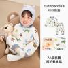 Conjunto Panda Kaka para Meninos Roupa de Casa para Meninas Roupas de Outono para Crianças Roupas Casuais de Outono para Bebês Roupas de Bebê da Moda