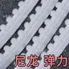 En Stock Cinta de Encaje de Pompones No Elástica de 1.3 cm Decoración Hecha a Mano DIY Cinta de Brotes de Frijol Cinta para Muñeca de Juguete Bola