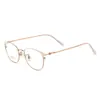Gafas Bangmu Ultraligeras de Media Montura para Línea de Cejas para Miopía, Aspecto Natural, Monturas de Gafas de Alta Inteligencia, Monturas Elegantes al por Mayor 7029