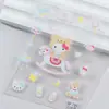 Sky Sanrio alta apariencia transparente Hello Kitty lindo ccd teléfono móvil caricatura nuevos pegatinas decorativas
