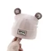 Touca para Bebê para Outono e Inverno, Touca com Proteção para Fontanela de Recém-Nascido, Touca de Tricô Quente de Algodão Puro Fofa para Bebês