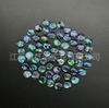 Concha de abulón natural de gamuza de 10 mm, papel de abulón, gota de aceite, oblea, parche, parche de tambor, joyería de bricolaje, accesorios para pendientes de uñas