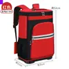 Bolsa de Herramientas de Limpieza Bosque Verde Mochila de Limpieza Multifuncional Bolsa Grande de Almacenamiento Engrosada Bolsa de Limpieza Mochila con Logo Impreso