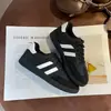Tênis Casuais Foscos de Tamanho Grande para Mulheres, Novos Sapatos Únicos Versáteis Retro para Primavera e Outono, Tênis de Estudante, Tênis de Treinamento Alemão, Sapatos Femininos
