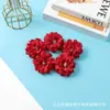 Flor Artificial Bola Cabeza de Crisantemo Tela de Seda Material para Manualidades Flor Falsa Flor Artificial Decoración de Boda Realista de Gama Alta Tela de Flor