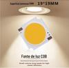 Fonte de luz COB integrada 1919 17 superfície emissora de luz 20W-50W lâmpada de alta potência lâmpada COB de alto brilho