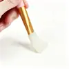 Brocha de silicona para mascarilla facial con una cabeza de cerdas suaves que es fácil de limpiar. Se usa para aplicar mascarillas de barro y otros tratamientos faciales. Herramienta de belleza, directo del fabricante