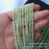 Suministro directo de fábrica Xinshan Jade cuentas sueltas hielo a través de hermosas cuentas redondas de jade accesorios de joyería diy eje cuentas de hilo de jade pulsera