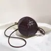 Bolso Creativo 2025 Nuevo Distintivo Moderno Bolso de Hombro Hortensia Color Sólido Alta Textura Tejido a Mano Bolso Cruzado