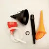 Funil para reabastecimento de motocicleta, funil de bico longo, conjunto combinado, reabastecimento self-service, ferramenta de reabastecimento de diesel, peças de automóvel, inclinado