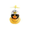 Ventas Directas de Fábrica Adornos para Coche y Moto Patito Amarillo Casco de Celebridad de Internet Pato Rompevientos Exterior para Motocicleta